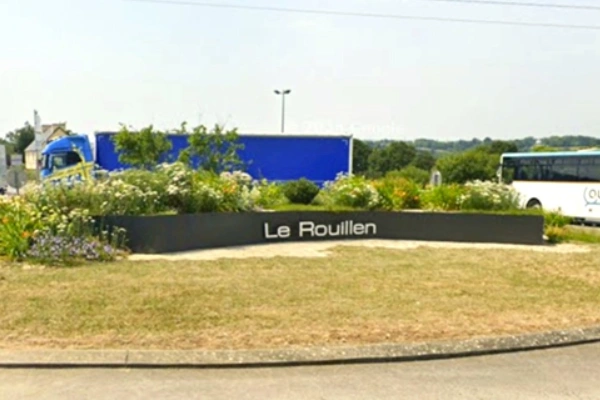 Fabrication d'un aménagement d'un rond point