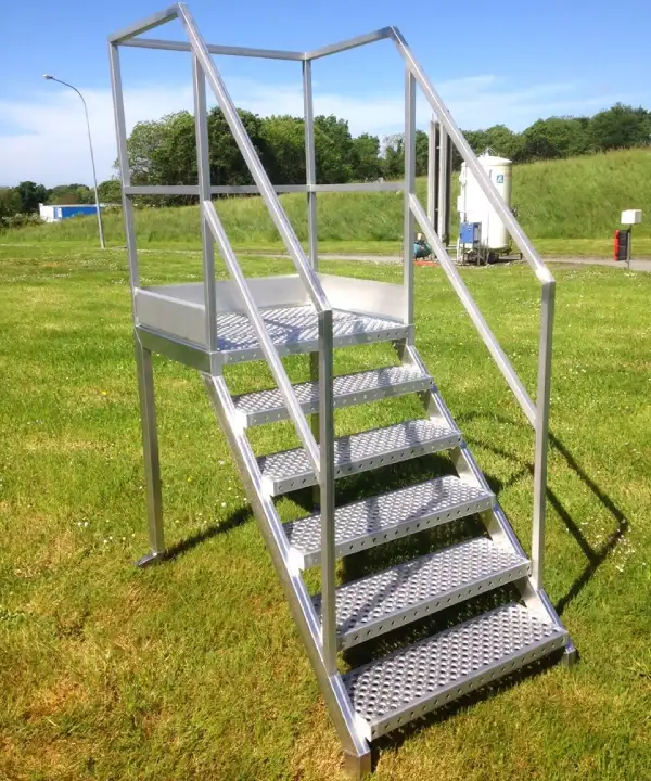 Fabrication de marche pied pour une entreprise de l’agroalimentaire