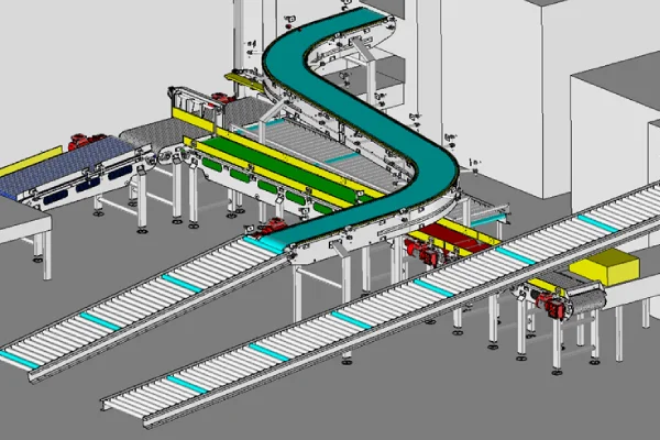 Réalisation d’un système de transfert par bandes modulaires